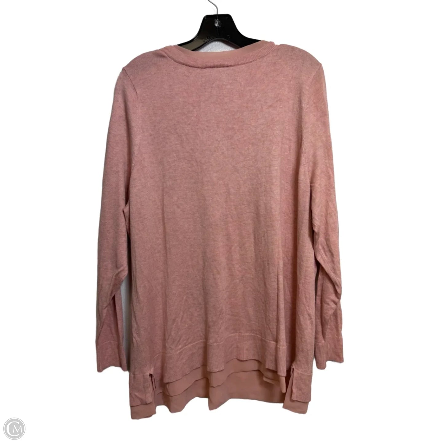 Sweater By Lane Bryant In Peach, Size: 18