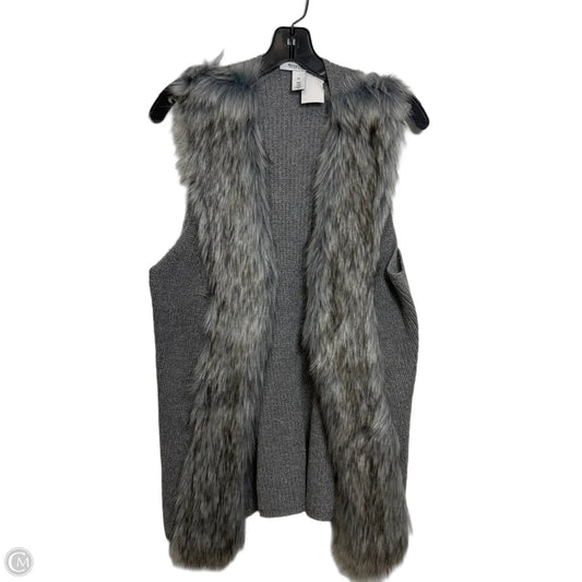 Cardigan By White House Black Market In Grey, Size: Xl