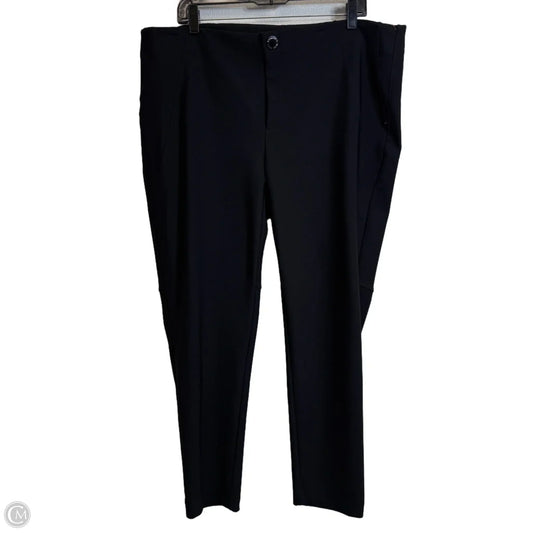 Pants Designer By Karl Lagerfeld In Black, Size: 1x