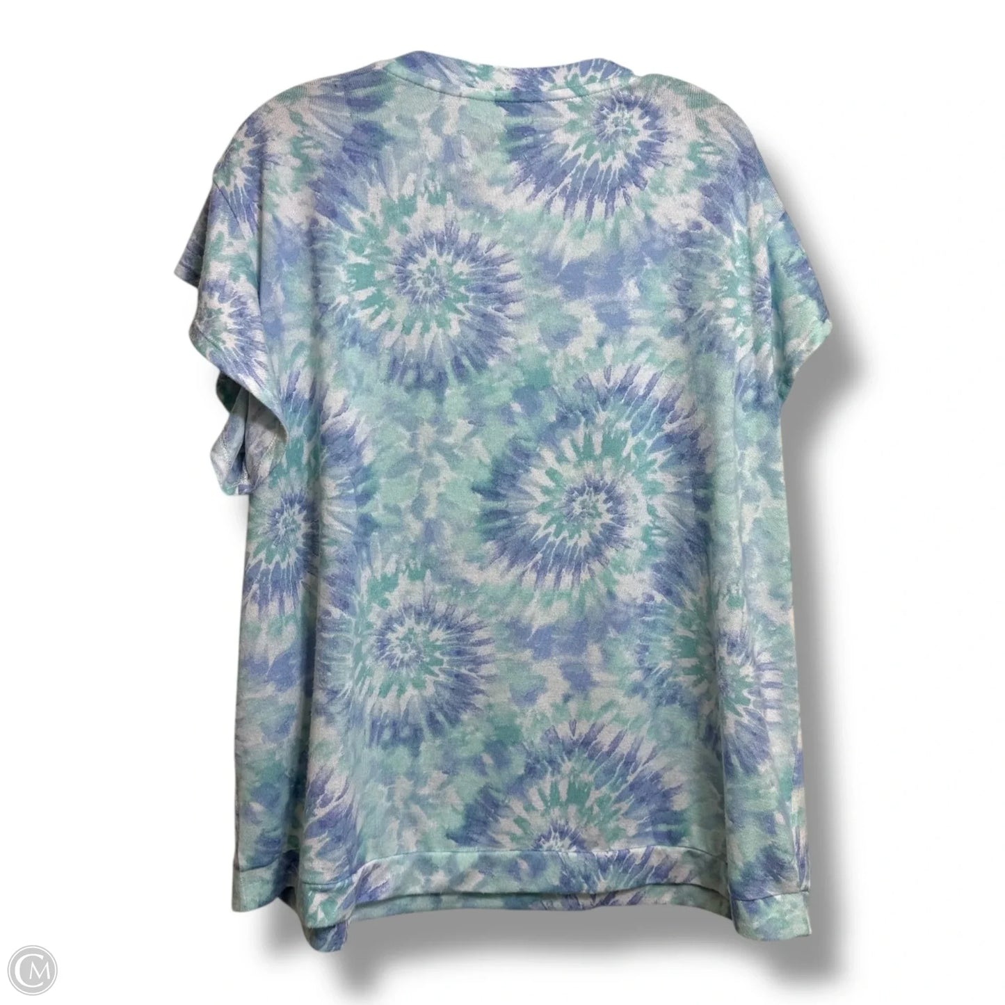 Top Short Sleeve By Koolaburra By Ugg In Purple, Size: 1x