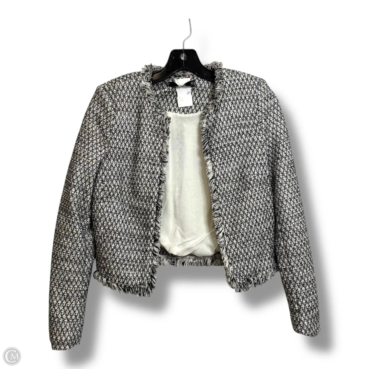 Blazer By Clothes Mentor In Black & White
