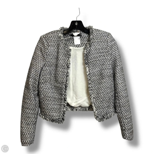Blazer By Clothes Mentor In Black & White