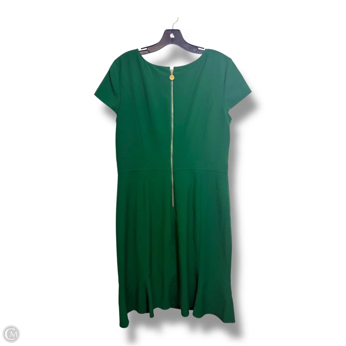 Dress Casual Maxi By Ellen Tracy In Green, Size: 14