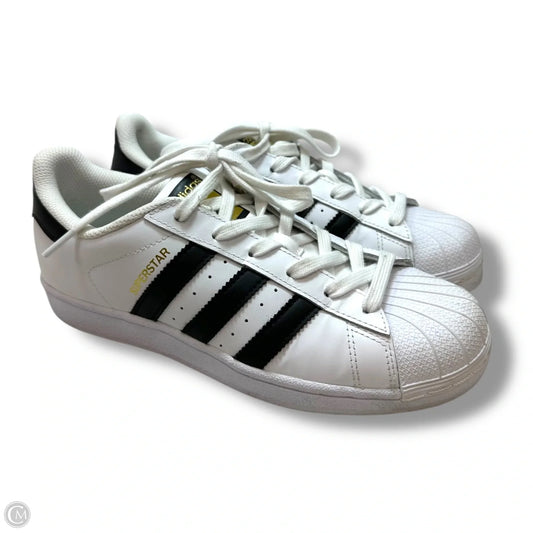 Shoes Athletic By Adidas In White, Size: 7.5