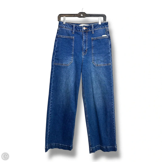 Jeans Wide Leg By Altard State In Blue, Size: 4