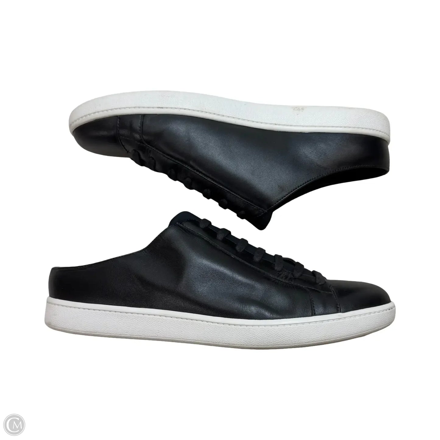 Shoes Sneakers By Vince In Black, Size: 9
