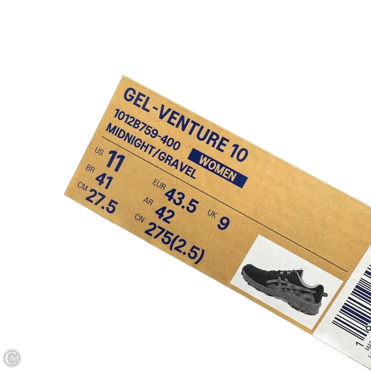 Shoes Sneakers By Asics In Navy, Size: 11