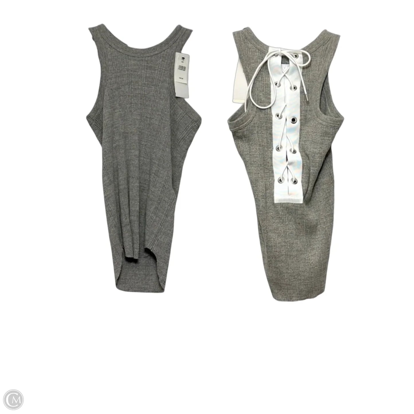Tank Top By SACAI In Grey, Size: S