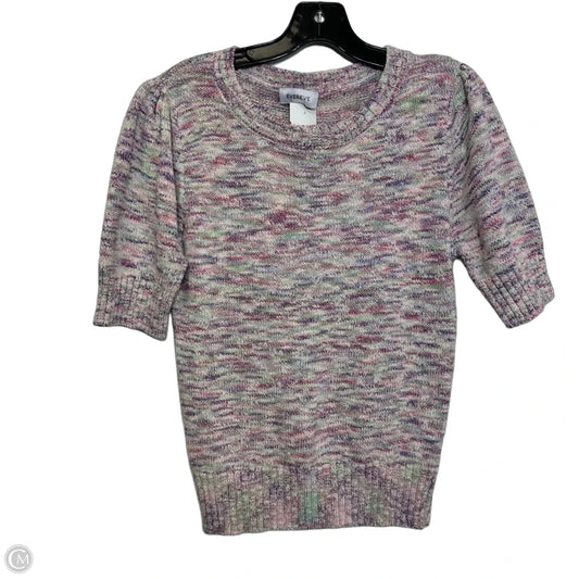 Sweater Short Sleeve By Evereve In Multi-colored, Size: M