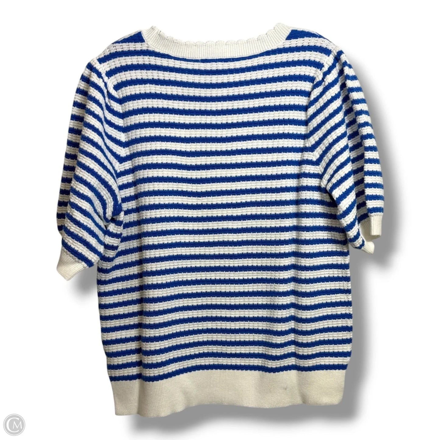 Sweater By Draper James In Striped Pattern, Size: Xl