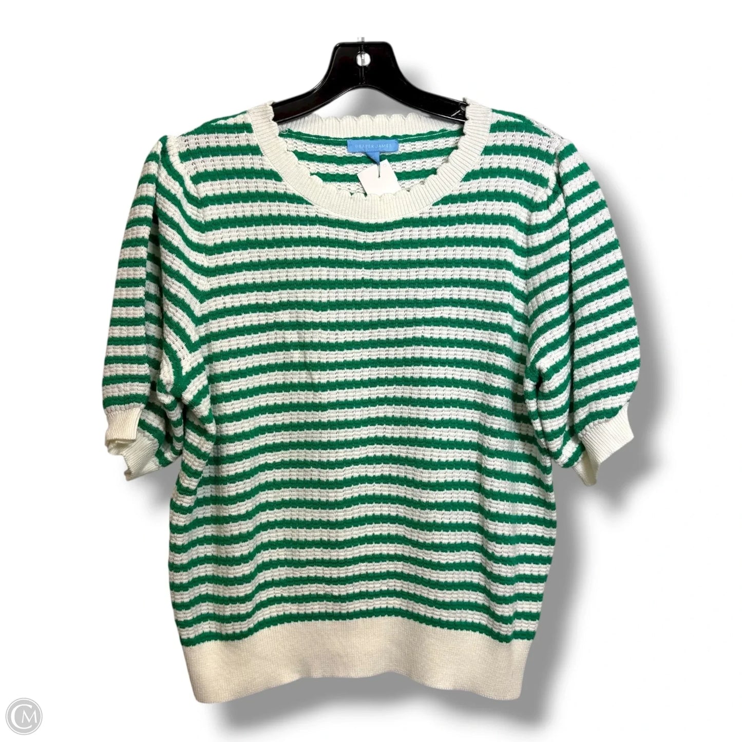 Sweater By Draper James In Striped Pattern, Size: Xl