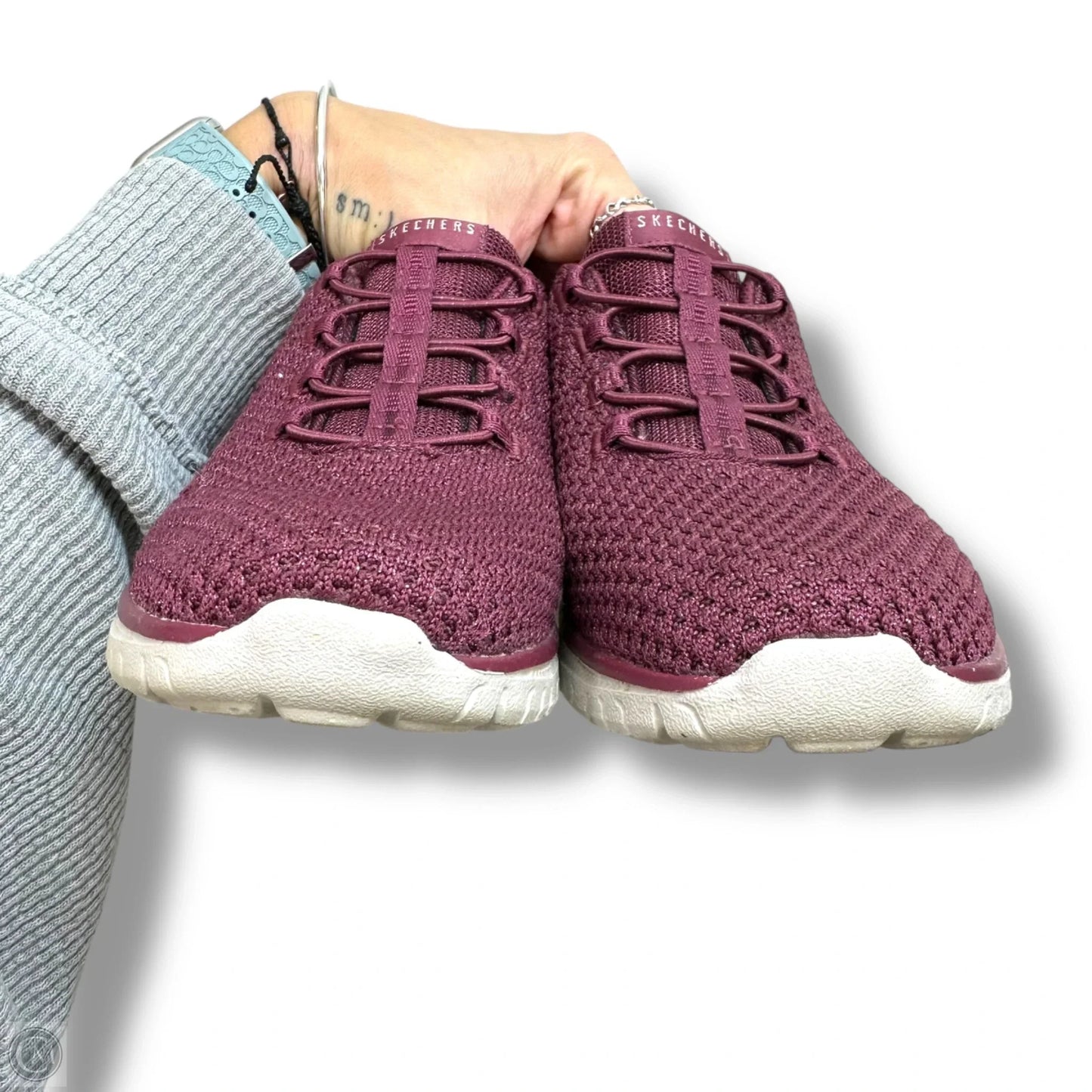 Shoes Sneakers By Skechers In Red, Size: 7.5