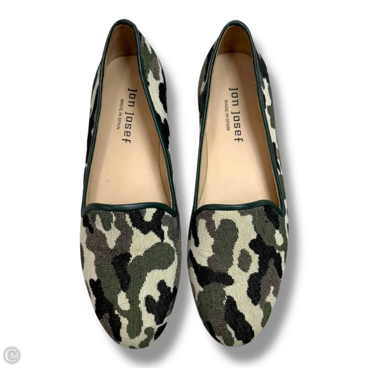 Shoes Flats By Clothes Mentor In Camouflage Print, Size: 6.5