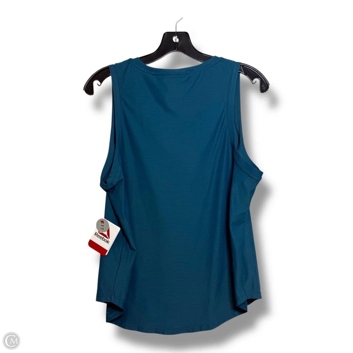 Top Sleeveless By Reebok In Blue, Size: L