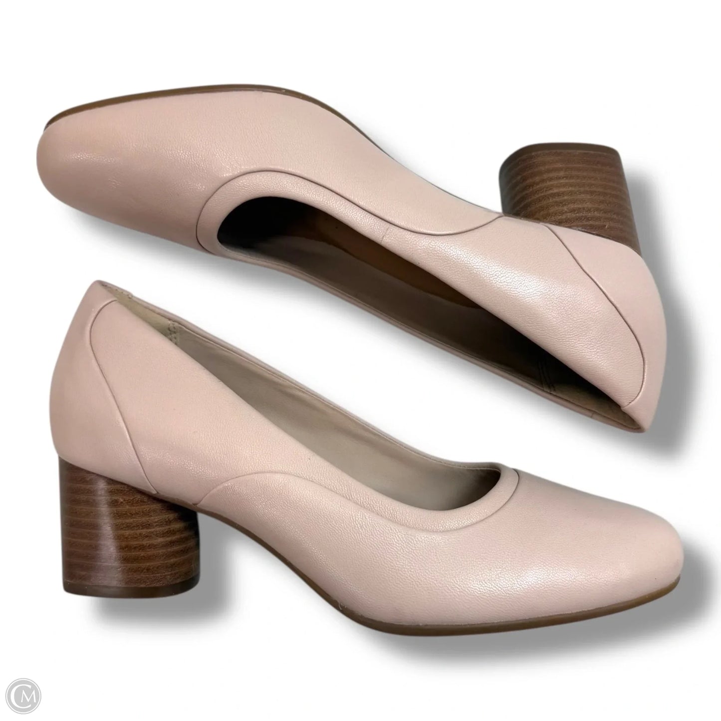 Shoes Heels Block By Clarks In Pink, Size: 7