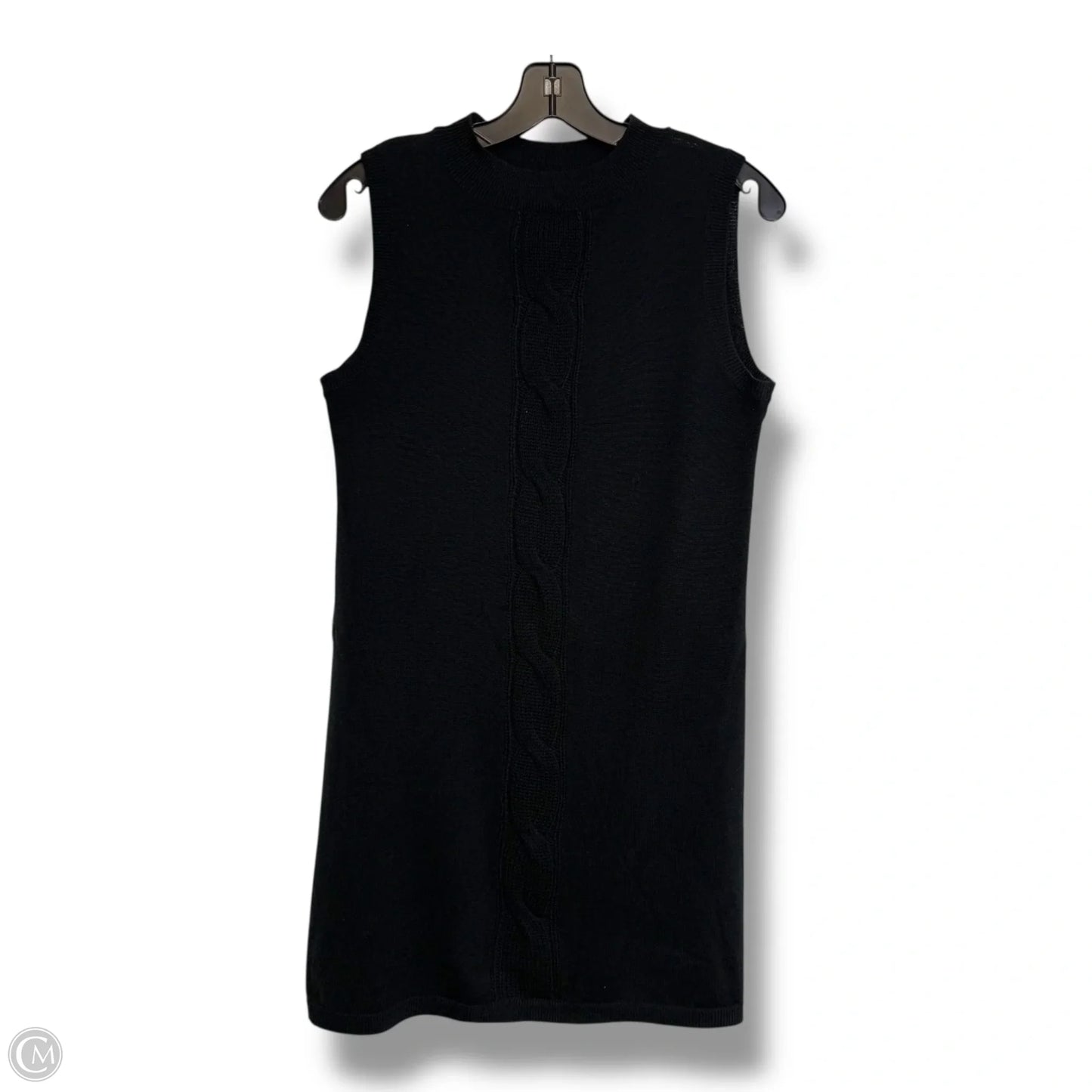 Top Sleeveless By Clothes Mentor In Black, Size: L