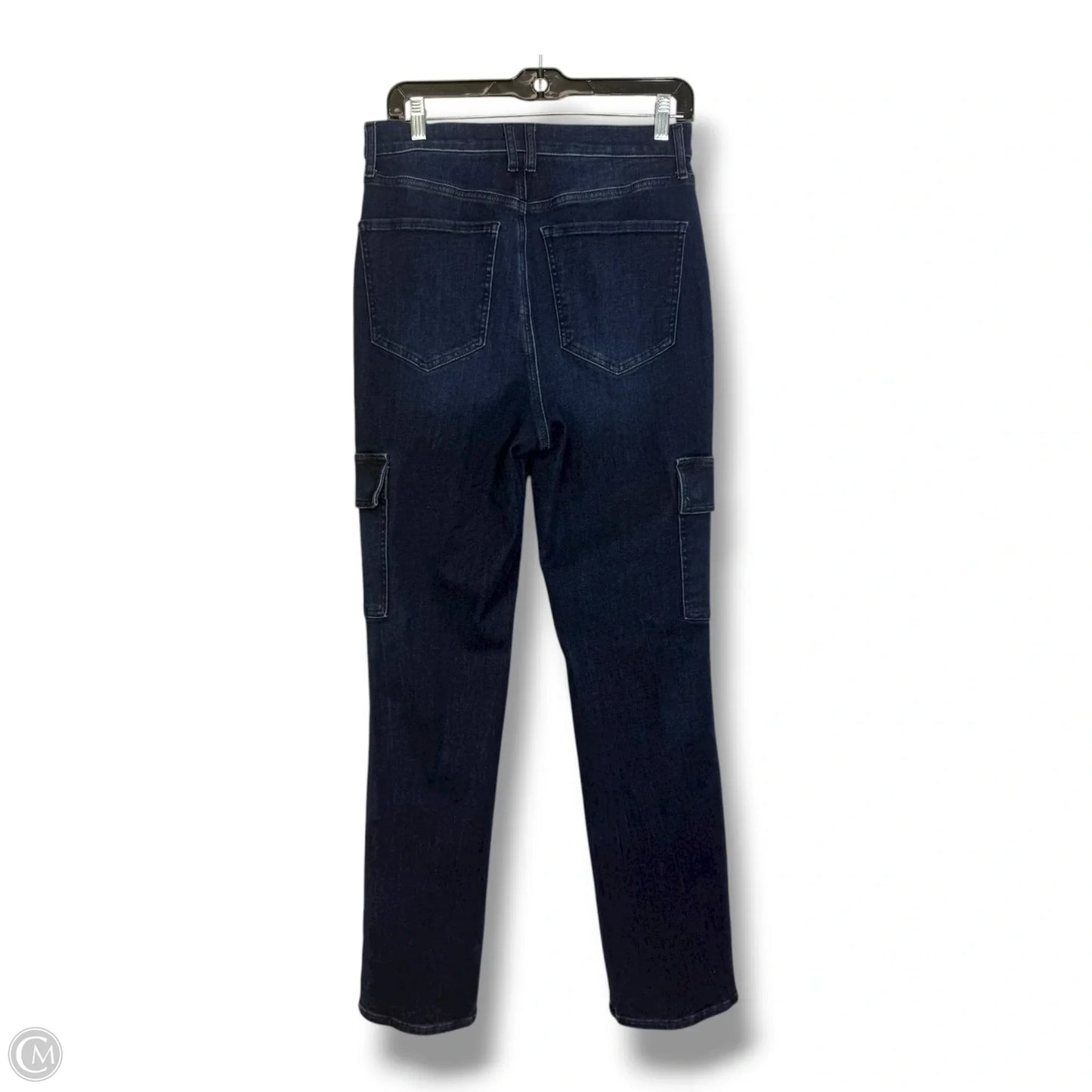 Jeans Straight By Express In Blue Denim, Size: 10