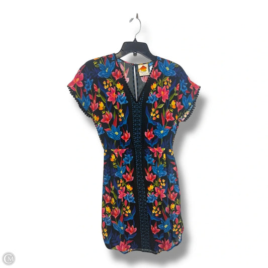 Dress Casual Short By FARM RIO In Floral Print, Size: Xs