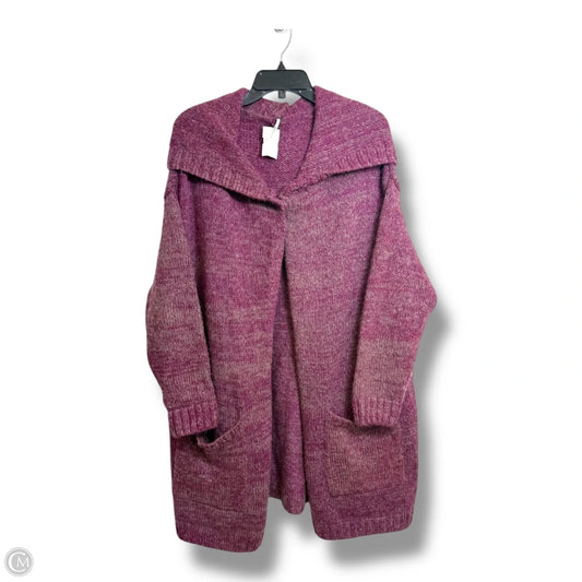 Cardigan By Free People In Purple, Size: S