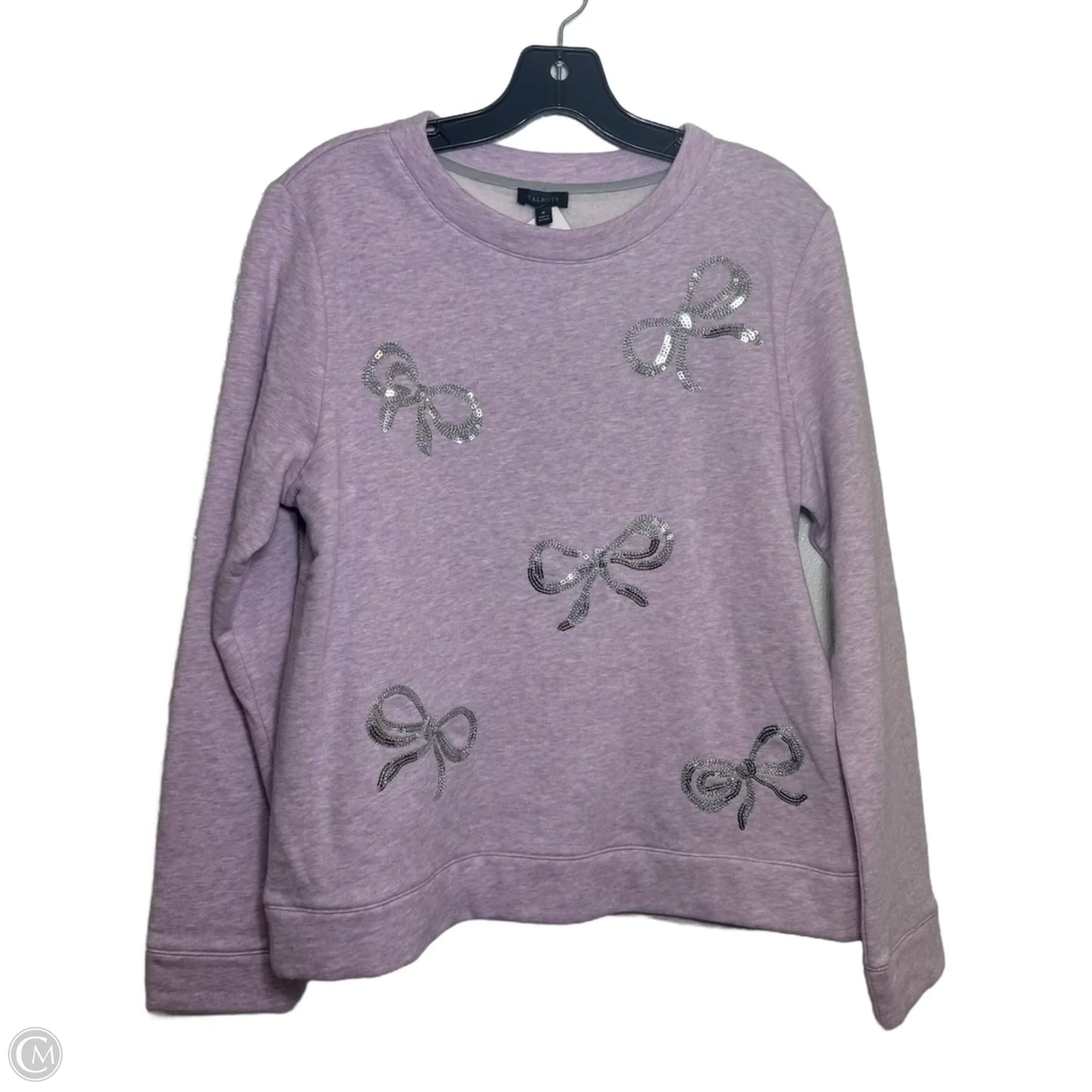 Sweatshirt By Talbots In Purple, Size: M