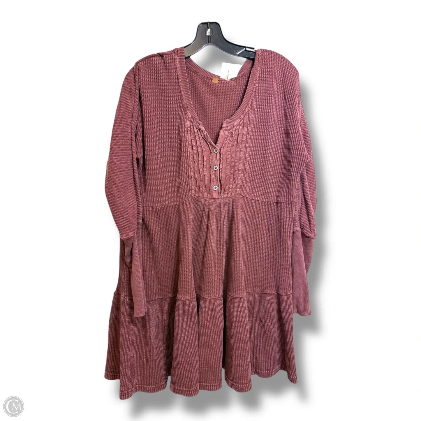 Dress Casual Short By Free People In Maroon, Size: M