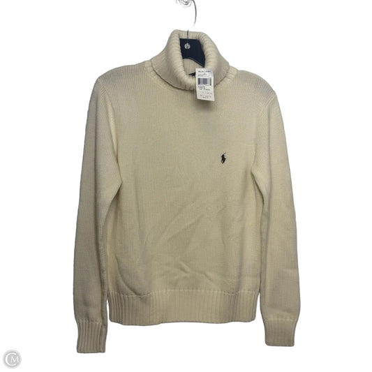 Sweater By Ralph Lauren In White, Size: Xl
