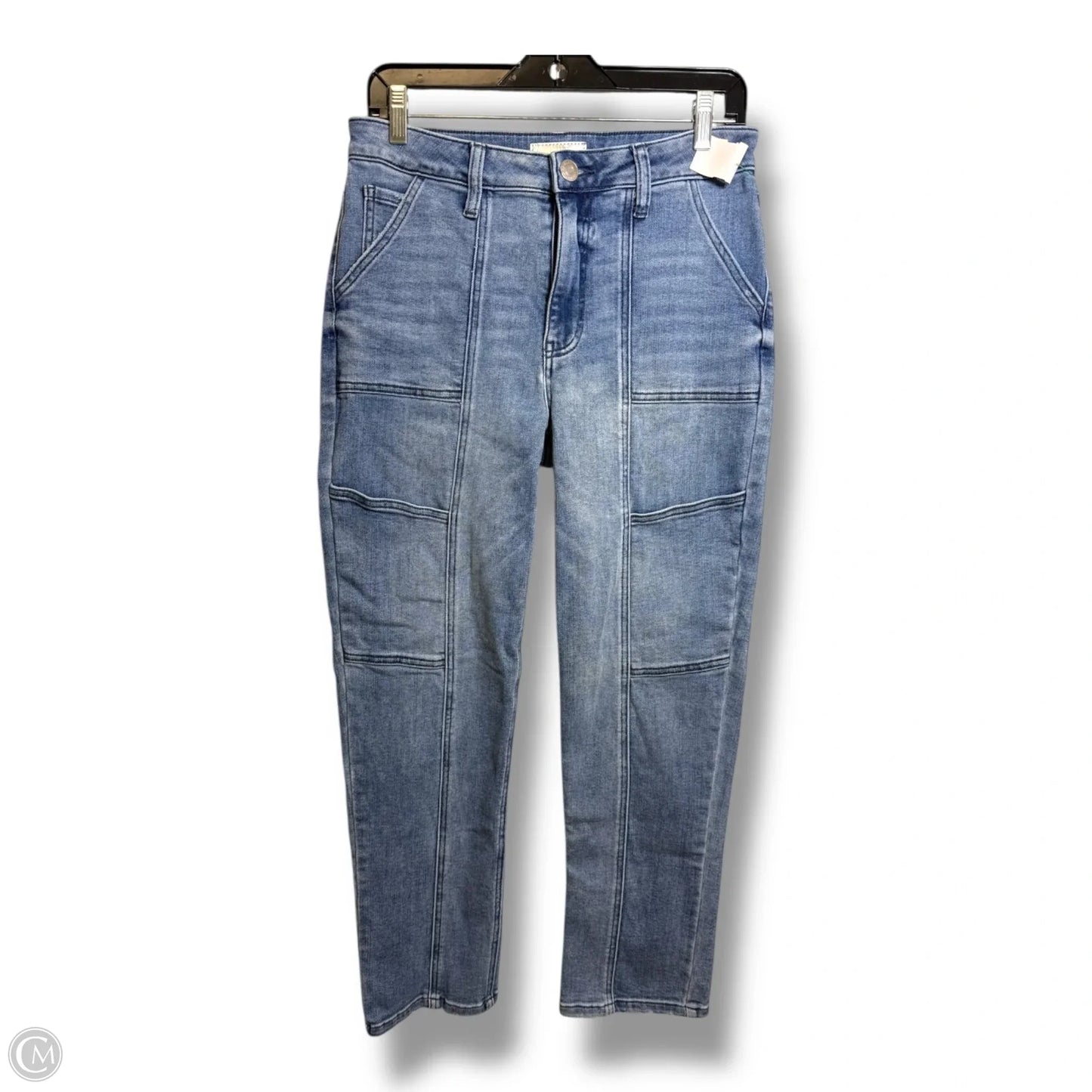 Jeans Straight By Kut In Blue Denim, Size: 10