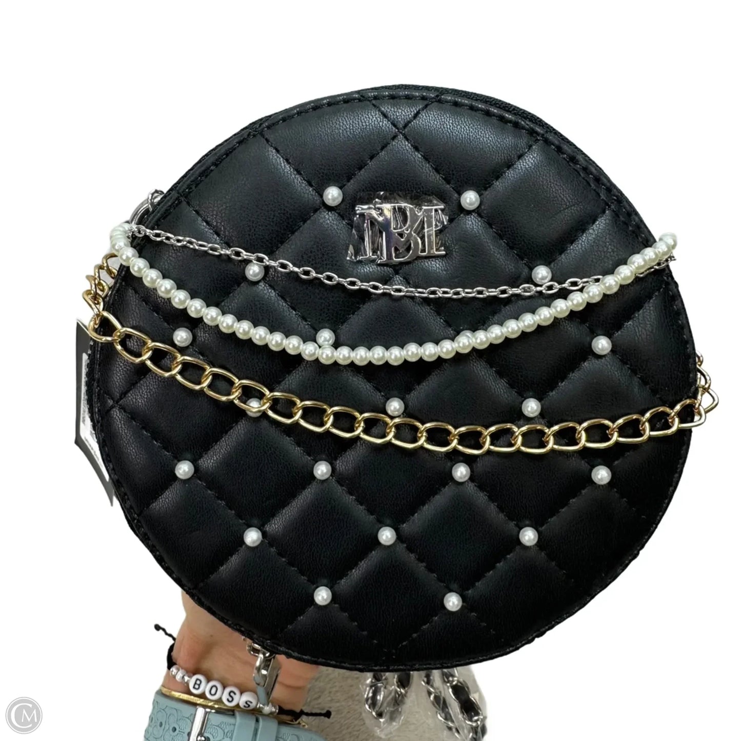 Handbag By Badgley Mischka, Size: Medium