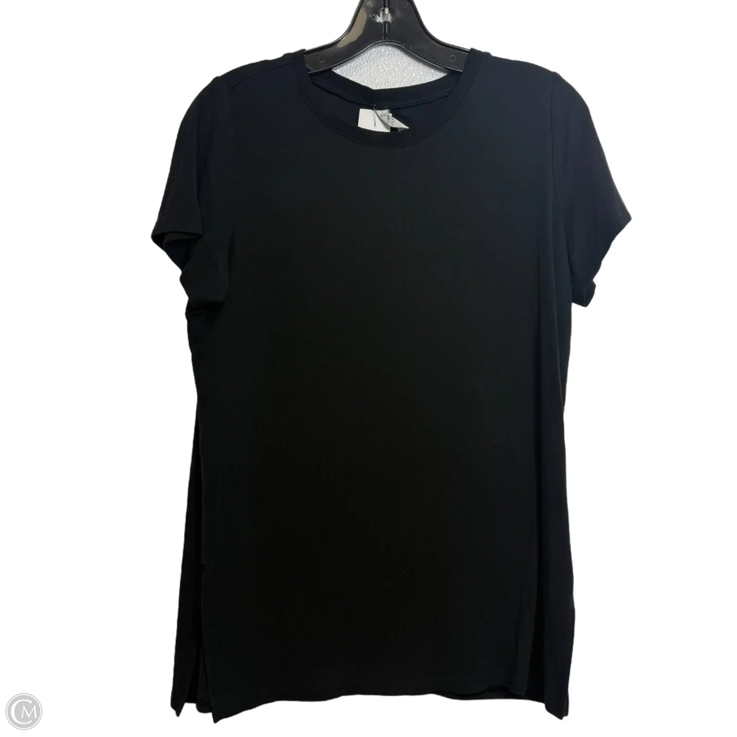 Top Short Sleeve Basic By Spanx In Black, Size: M