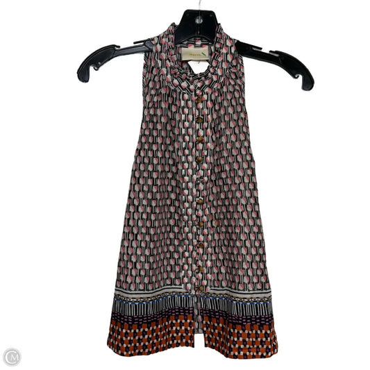 Top Sleeveless By Maeve In Multi-colored, Size: Xs