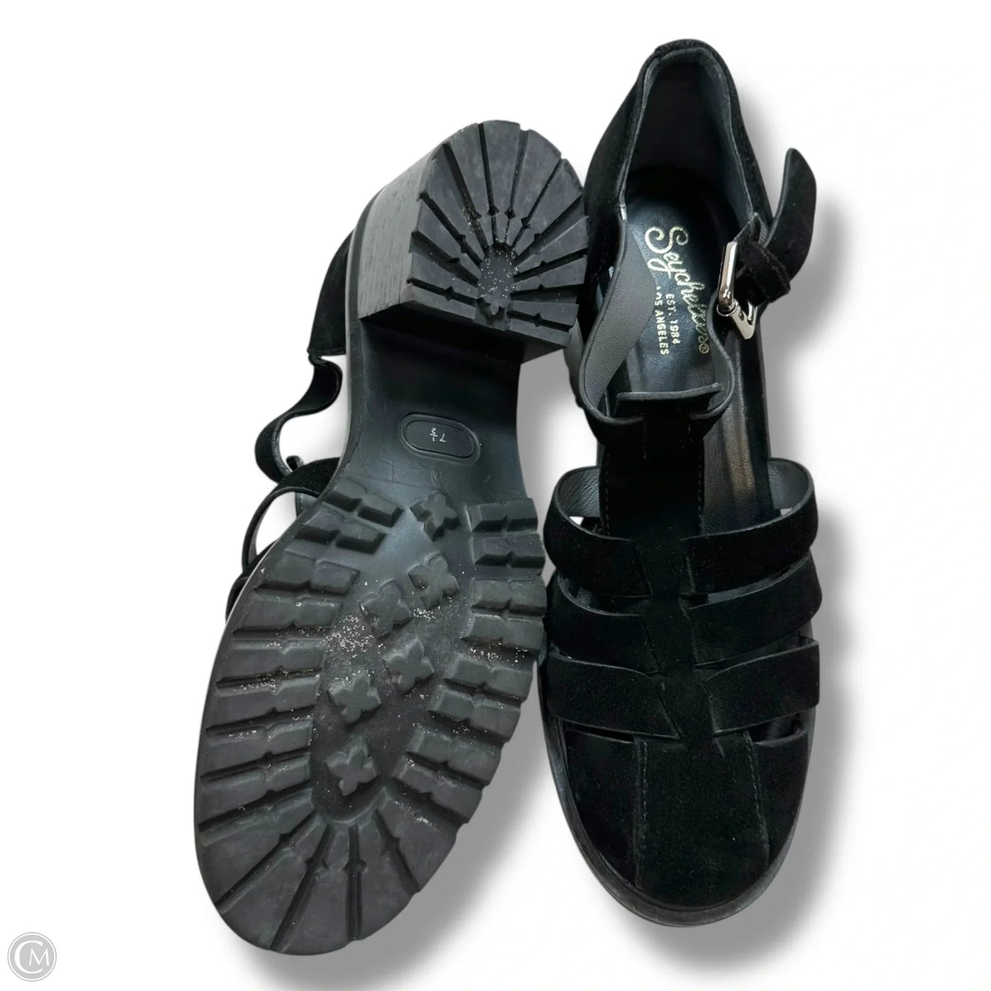 Shoes Heels Block By Seychelles In Black, Size: 7.5