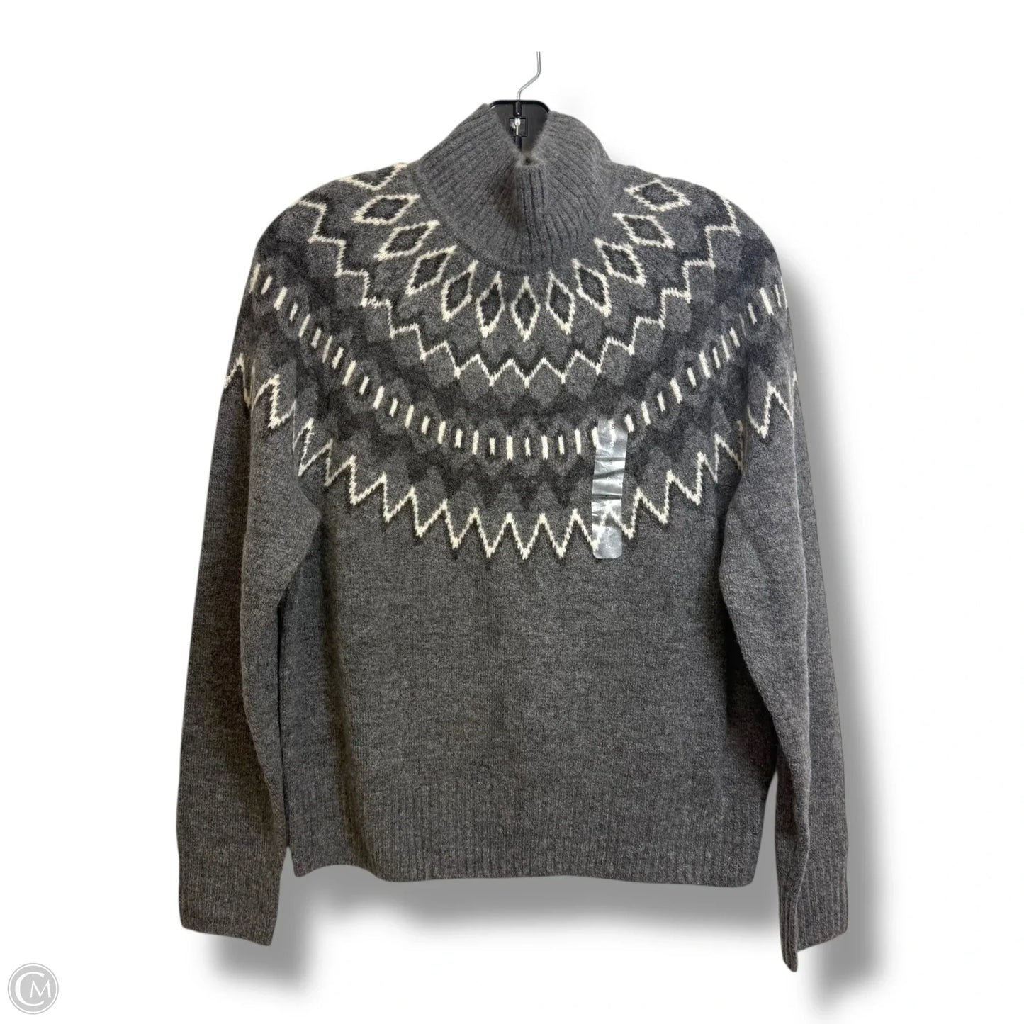 Sweater By Gap In Grey, Size: S