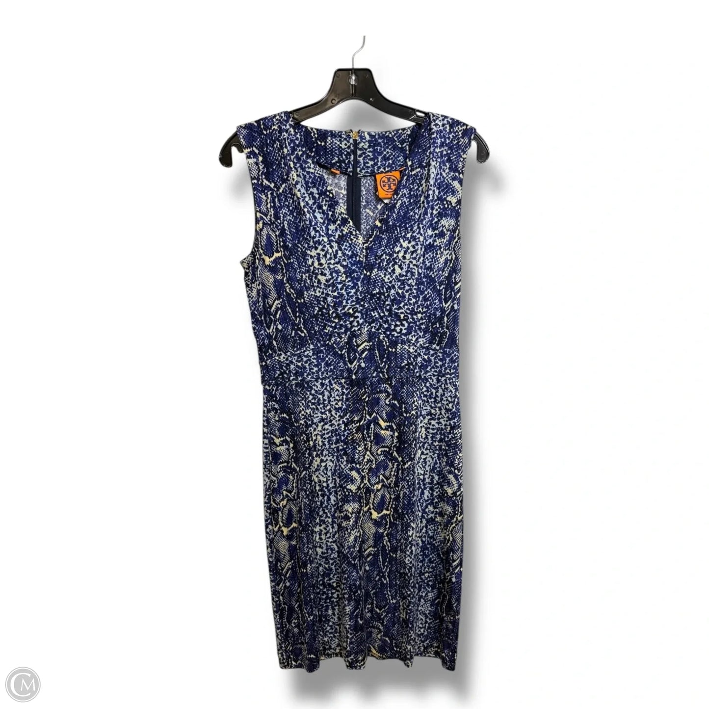 Dress Designer By Tory Burch In Blue, Size: S