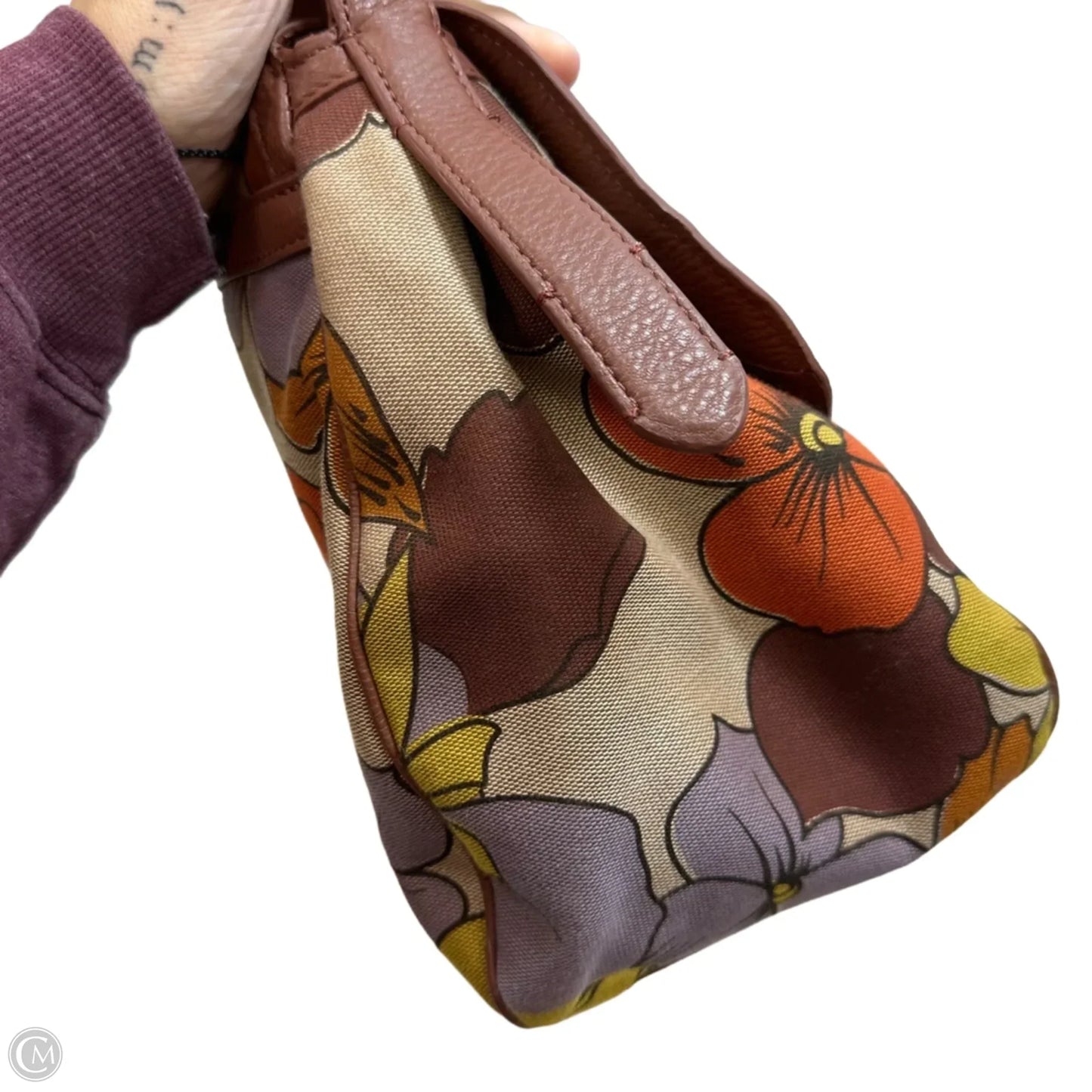 Handbag By Vera Bradley, Size: Medium