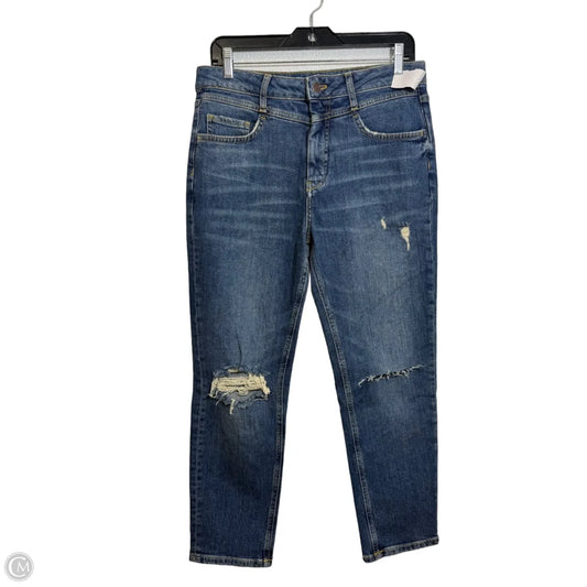 Jeans Skinny By Pilcro In Blue Denim, Size: 8