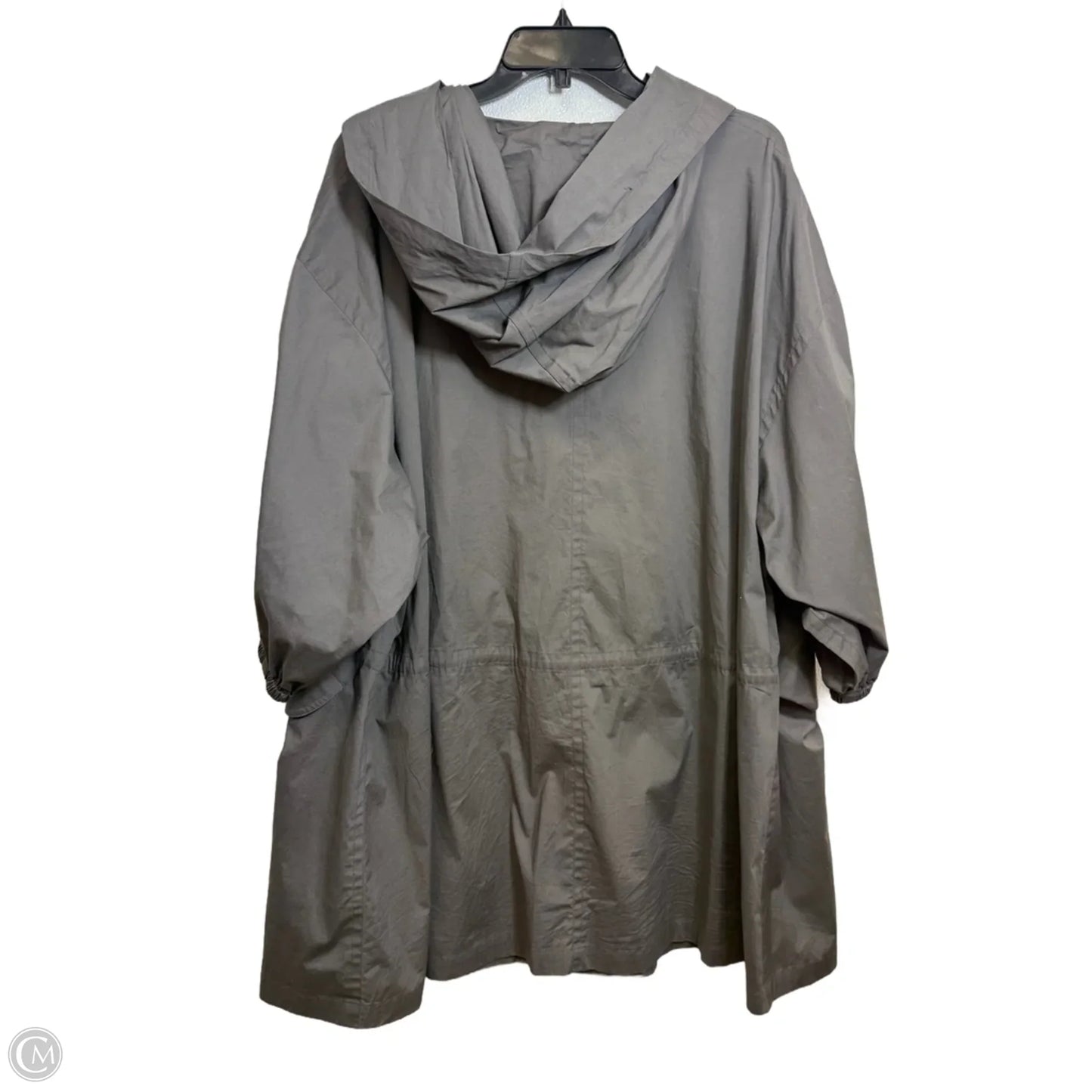 Jacket By Dkny In Grey, Size: M