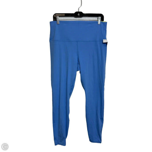 Athletic Leggings By All In Motion In Blue, Size: Xl