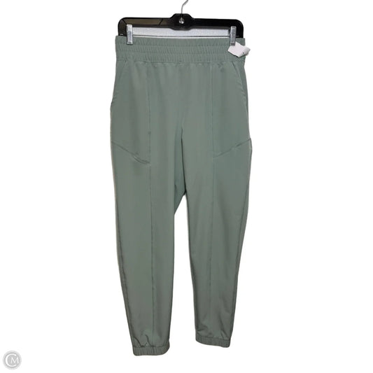 Athletic Pants By Yogalicious In Green, Size: M