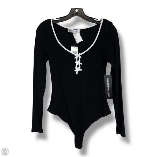 Top Long Sleeve By Madden Girl In Black, Size: M