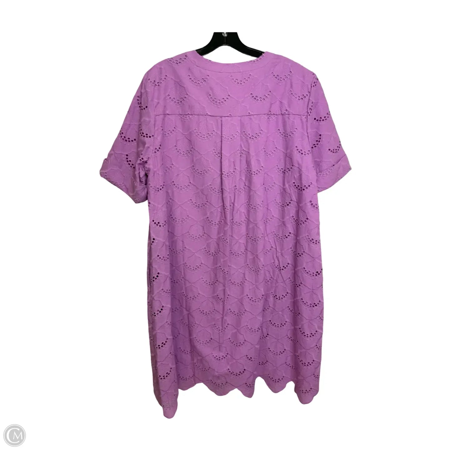 Dress Casual Short By Chicos In Purple, Size: Xl