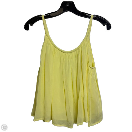 Tank Top By Loft In Yellow, Size: S