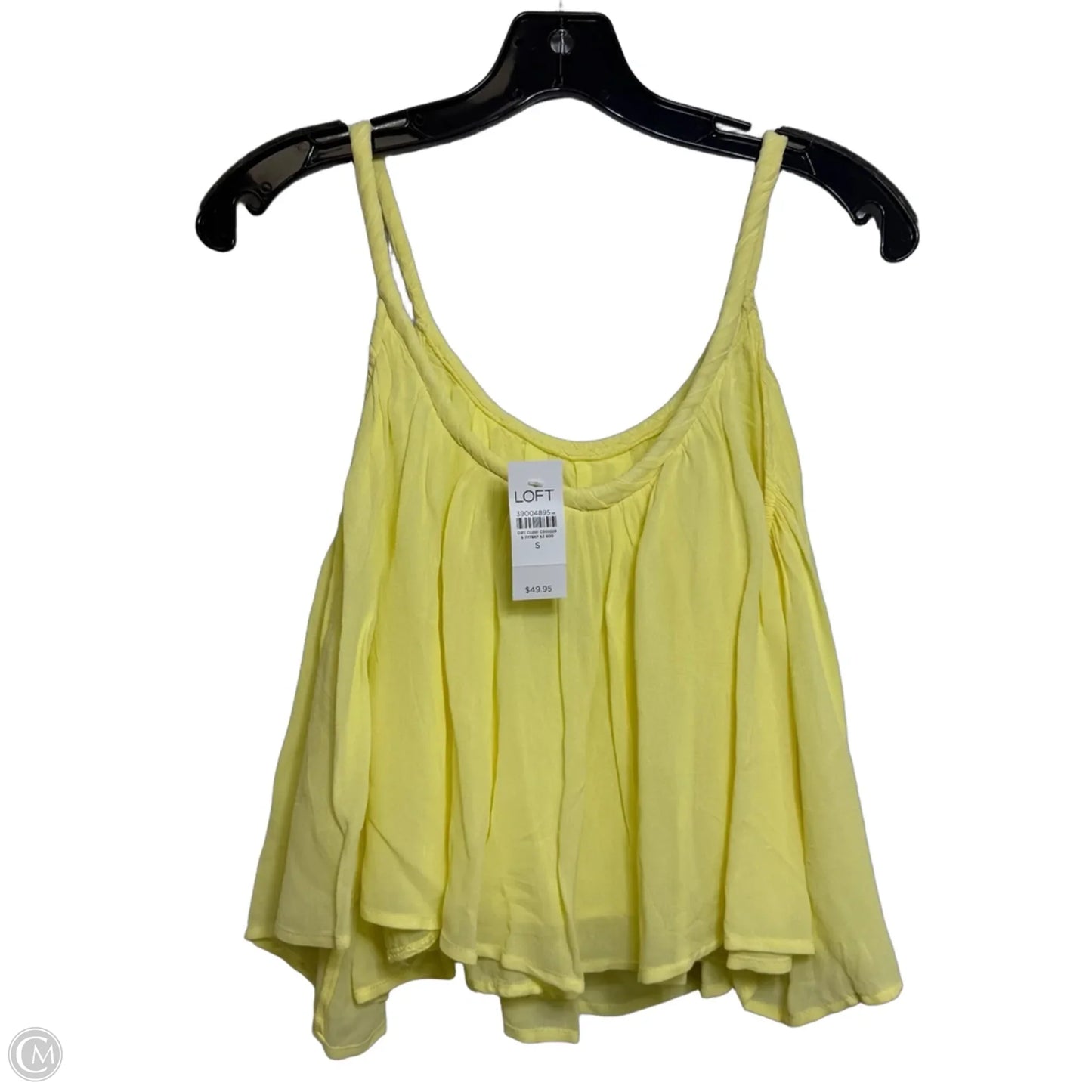 Tank Top By Loft In Yellow, Size: S
