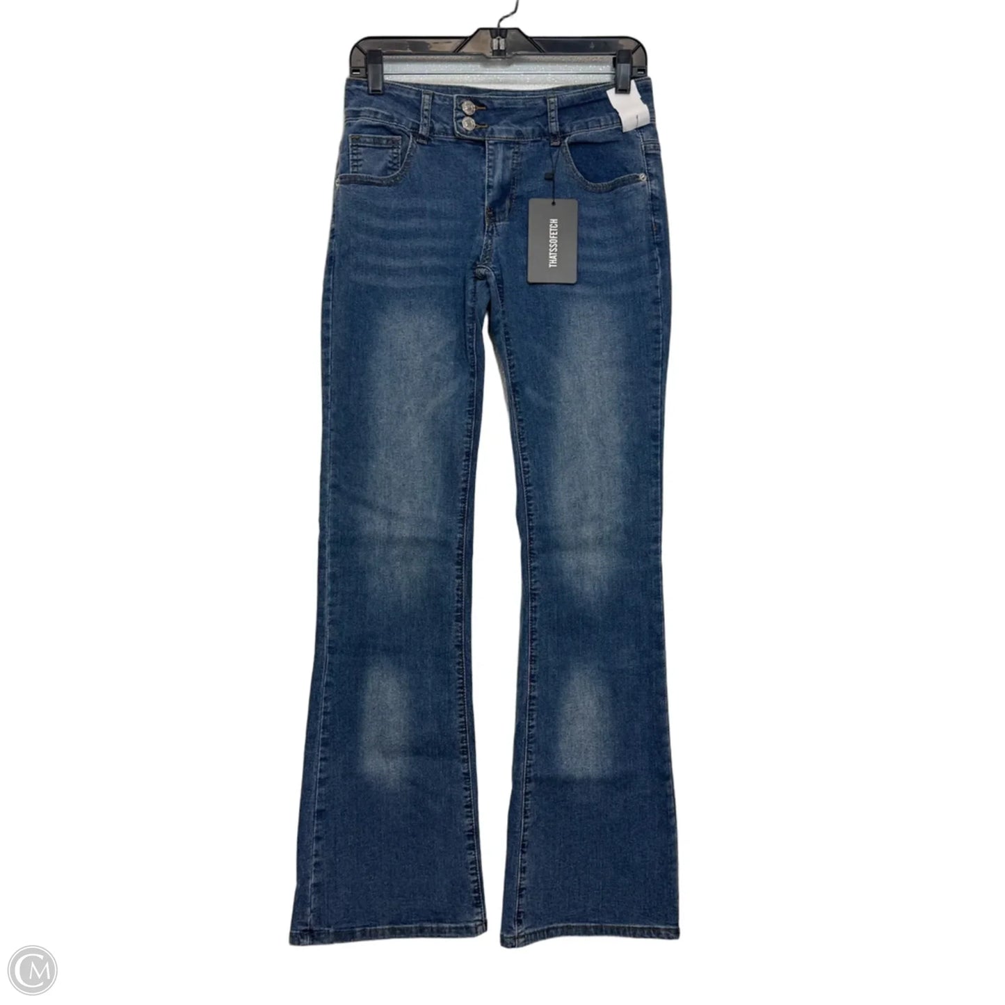 Jeans Flared By Thatssofetch In Blue Denim, Size: 6