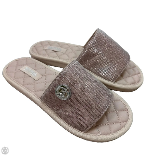 Sandals Designer By Michael Kors In Pink, Size: 9