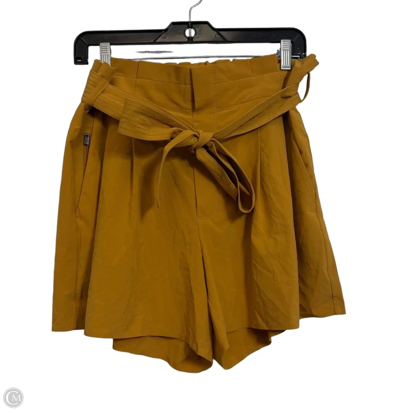 Athletic Shorts By Athleta In Yellow, Size: 12