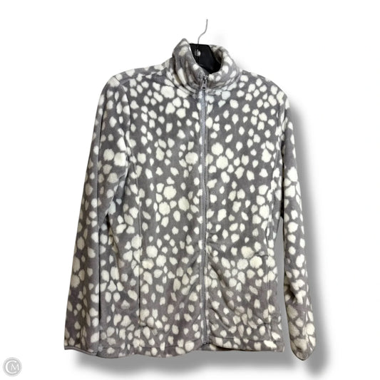 Jacket Fleece By Lands End In Multi-colored, Size: S
