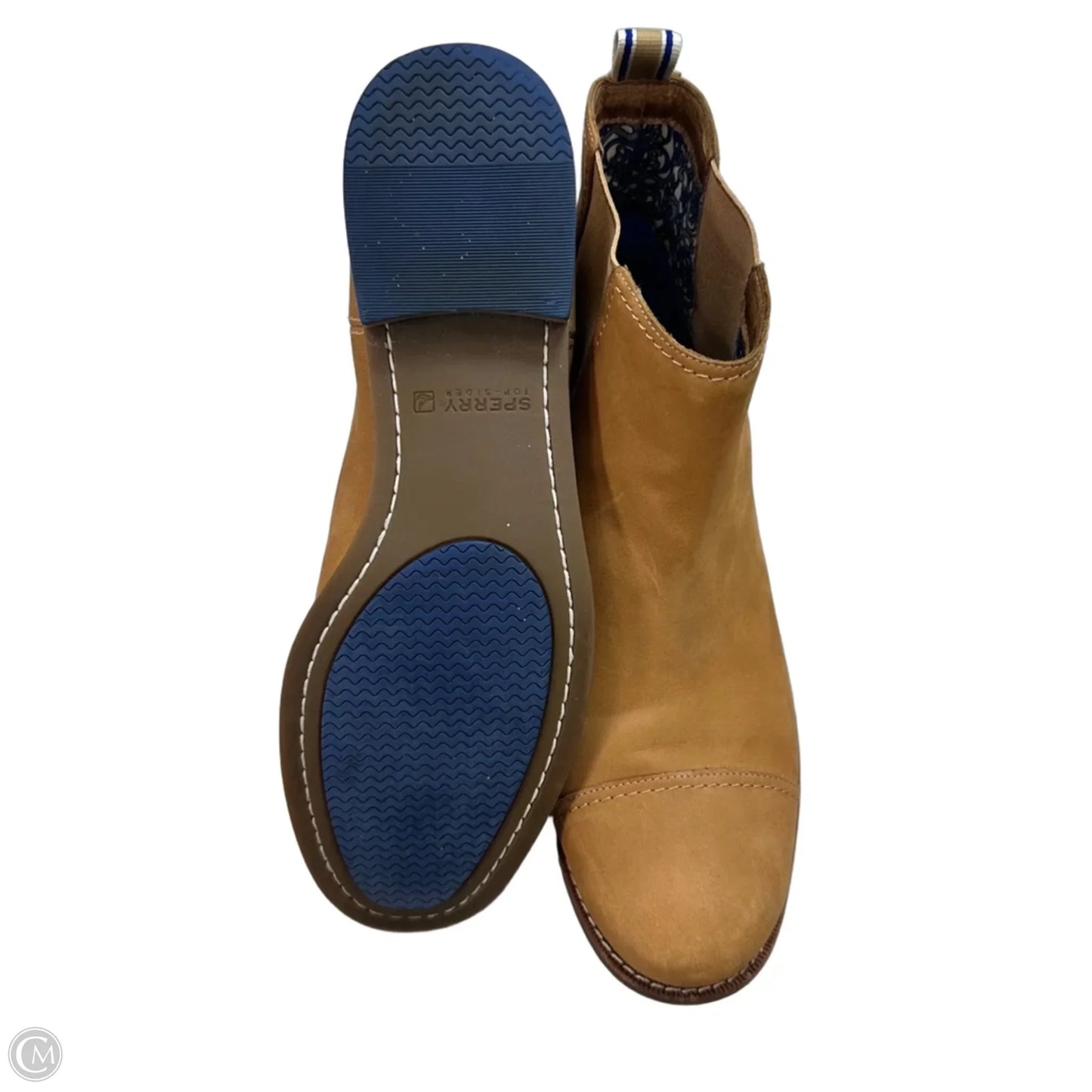 Boots Ankle Flats By Sperry In Brown, Size: 9