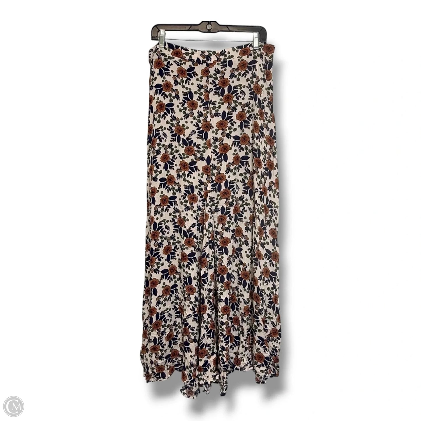 Skirt Maxi By Bobeau In Floral Print, Size: L