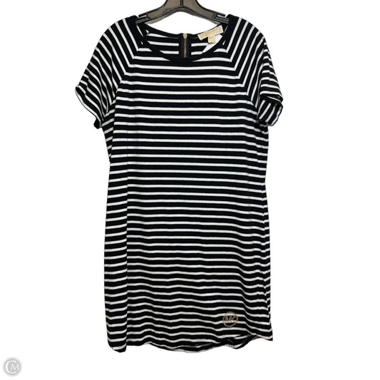 Dress Designer By Michael Kors In Striped Pattern, Size: M