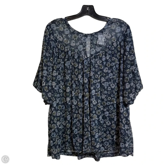 Tunic Short Sleeve By Lane Bryant In Multi-colored, Size: Xl
